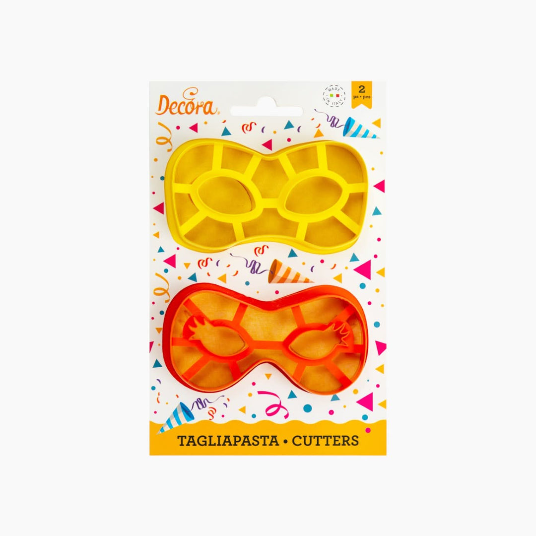 Decora Carnival Masks Cookie Cutters - HUNA