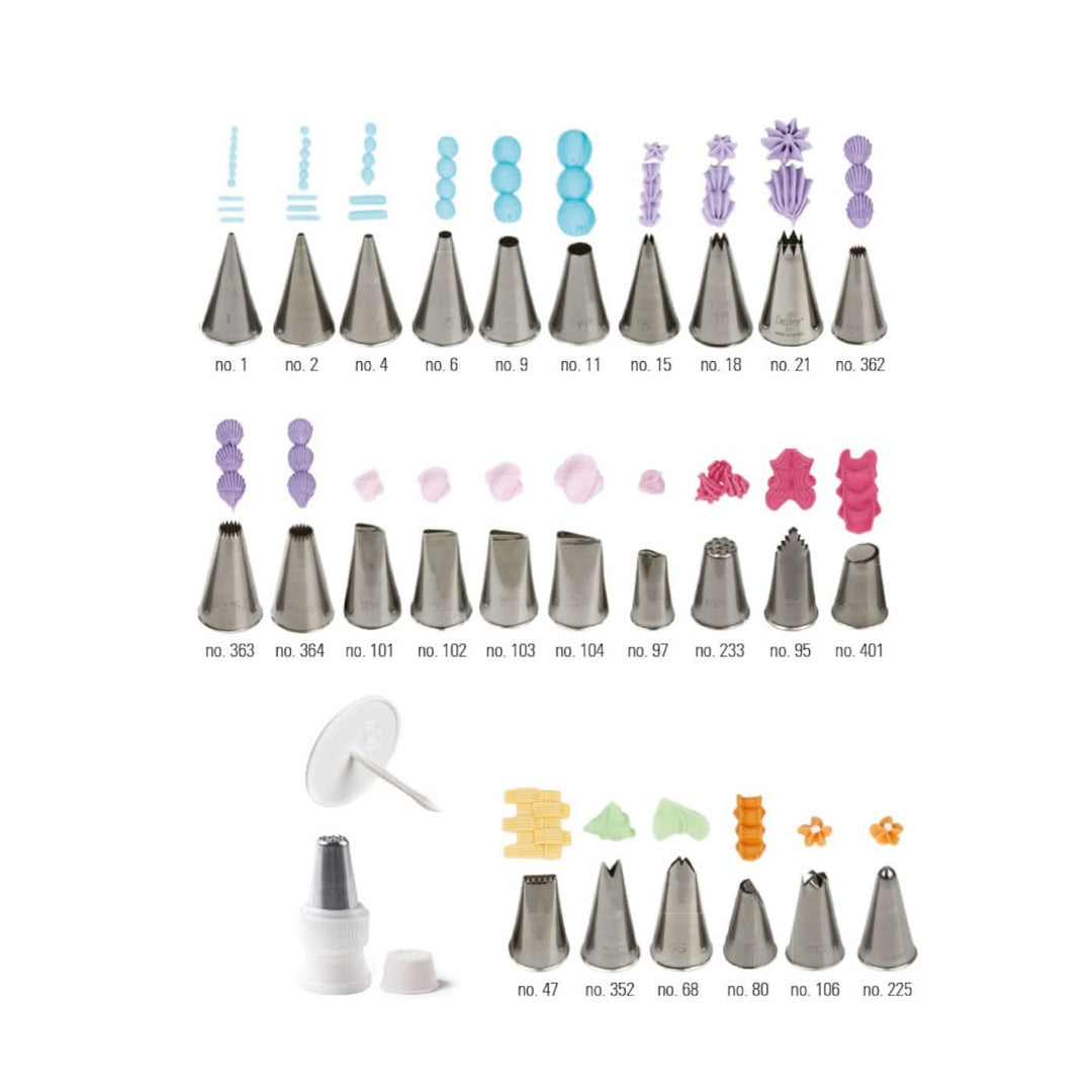 Decora Piping Nozzle Set - HUNA