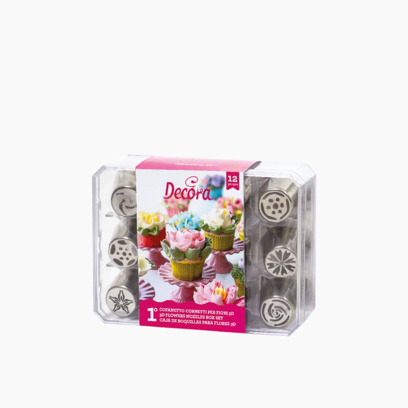 Decora 12 Direct Flowers Nozzles Box Set Decora 12 Direct Flowers Nozzles Box Set