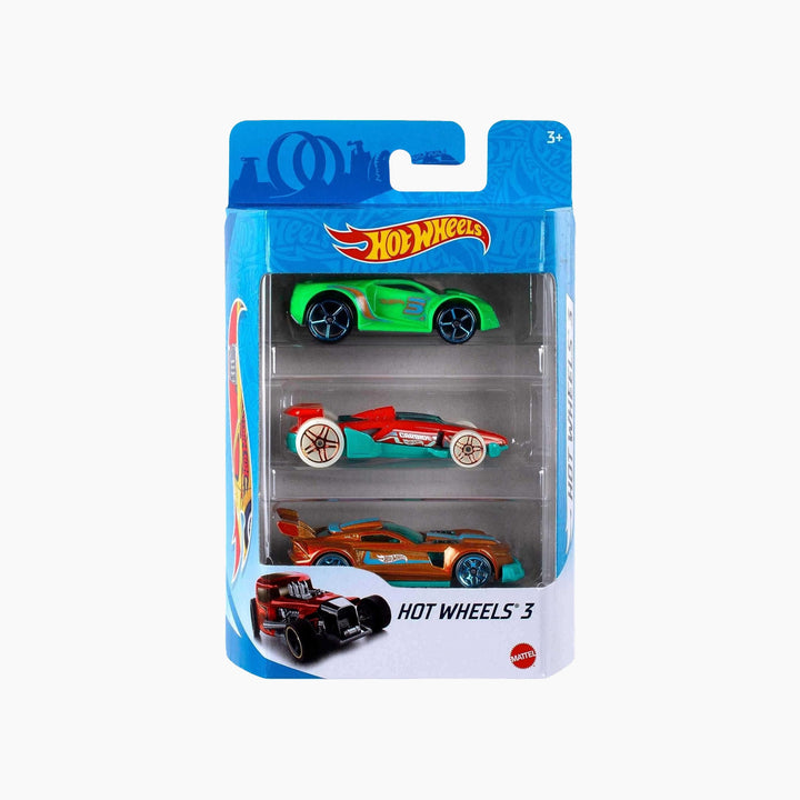 Mattel Hot Wheels Basic Car 3-Pack Assortment
