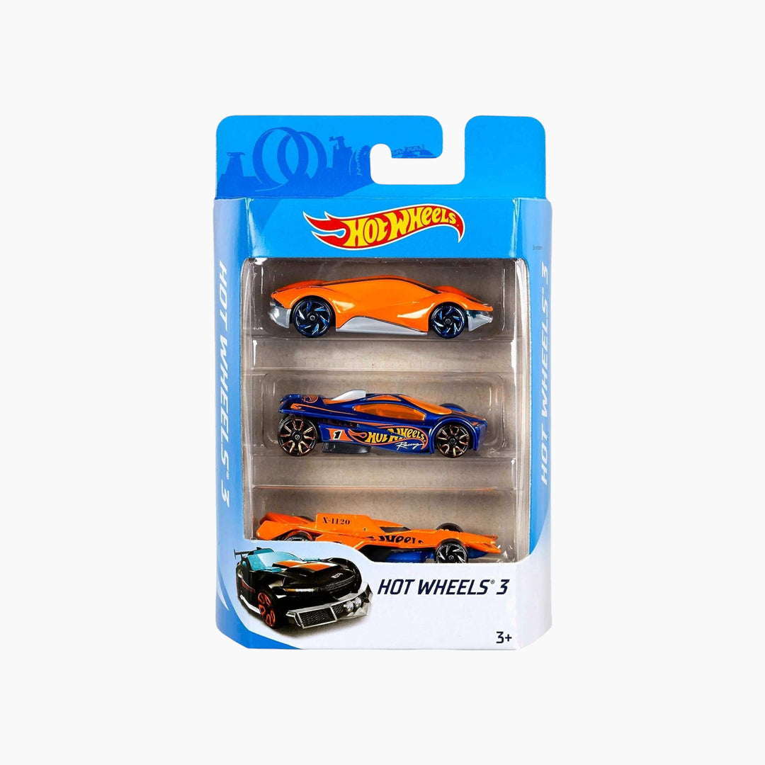 Mattel Hot Wheels Basic Car 3-Pack Assortment