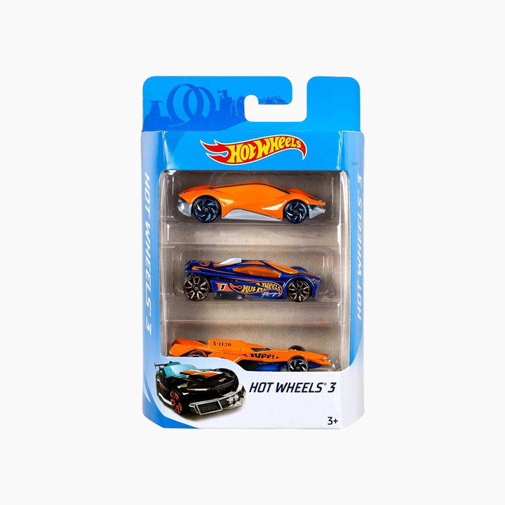 Mattel Hot Wheels Basic Car 3-Pack Assortment