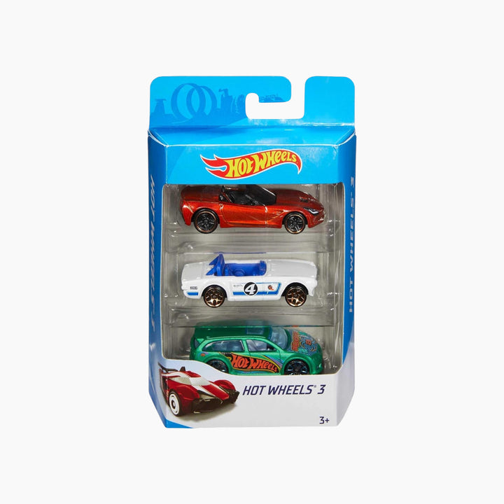 Mattel Hot Wheels Basic Car 3-Pack Assortment