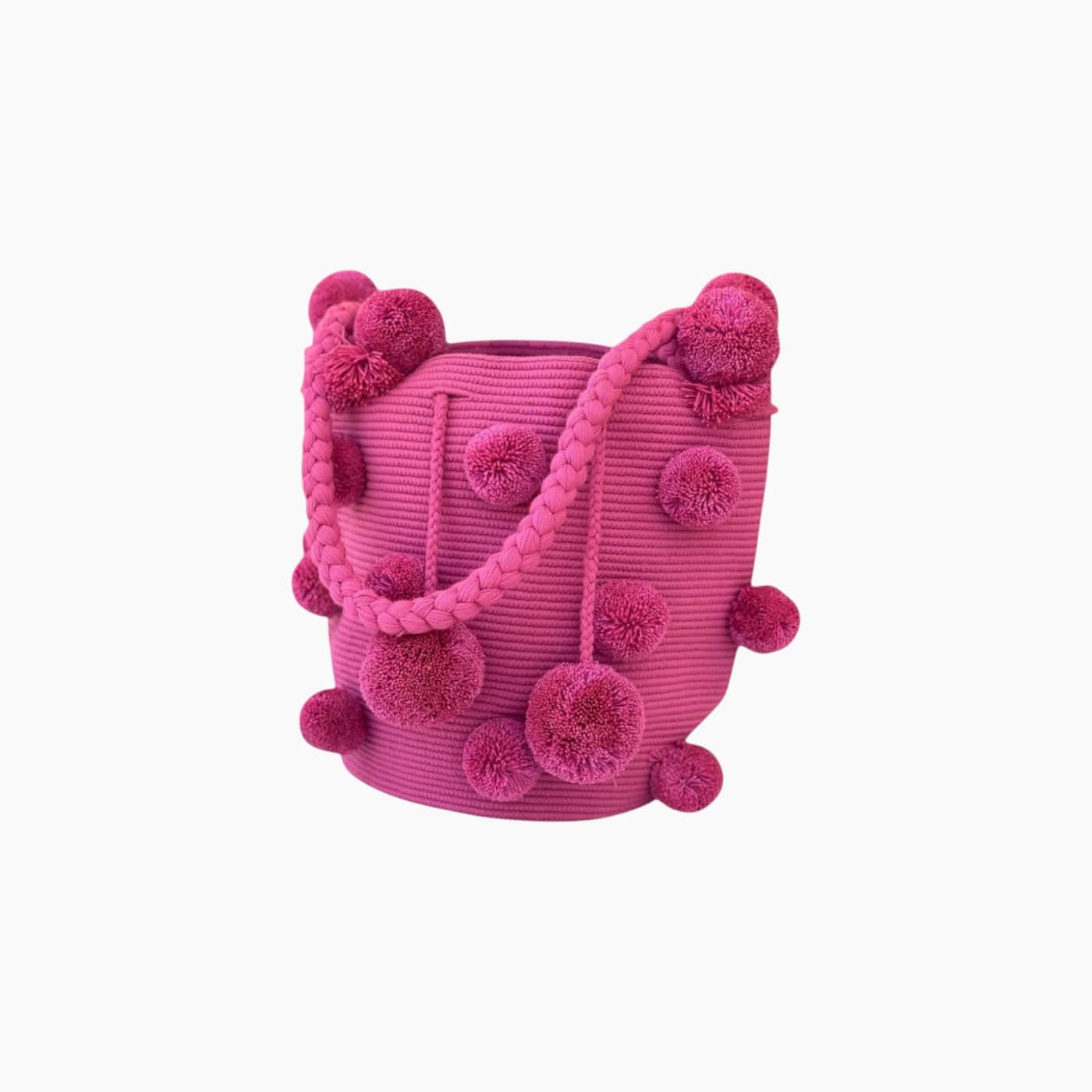 Thirteen Eight Pom Pom Bucket Bag Thirteen Eight Pom Pom Bucket Bag