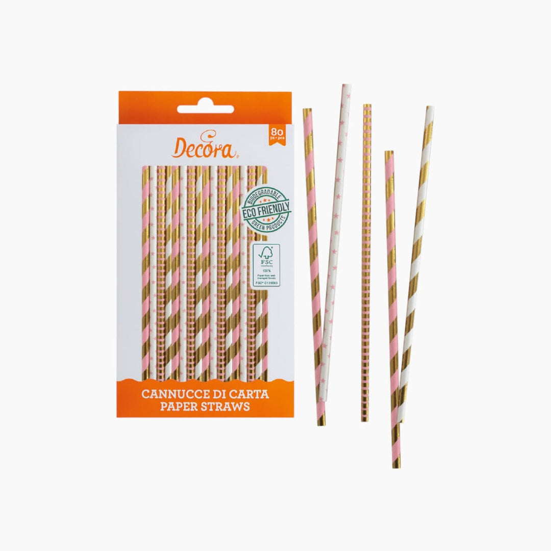 Decora Paper Straws