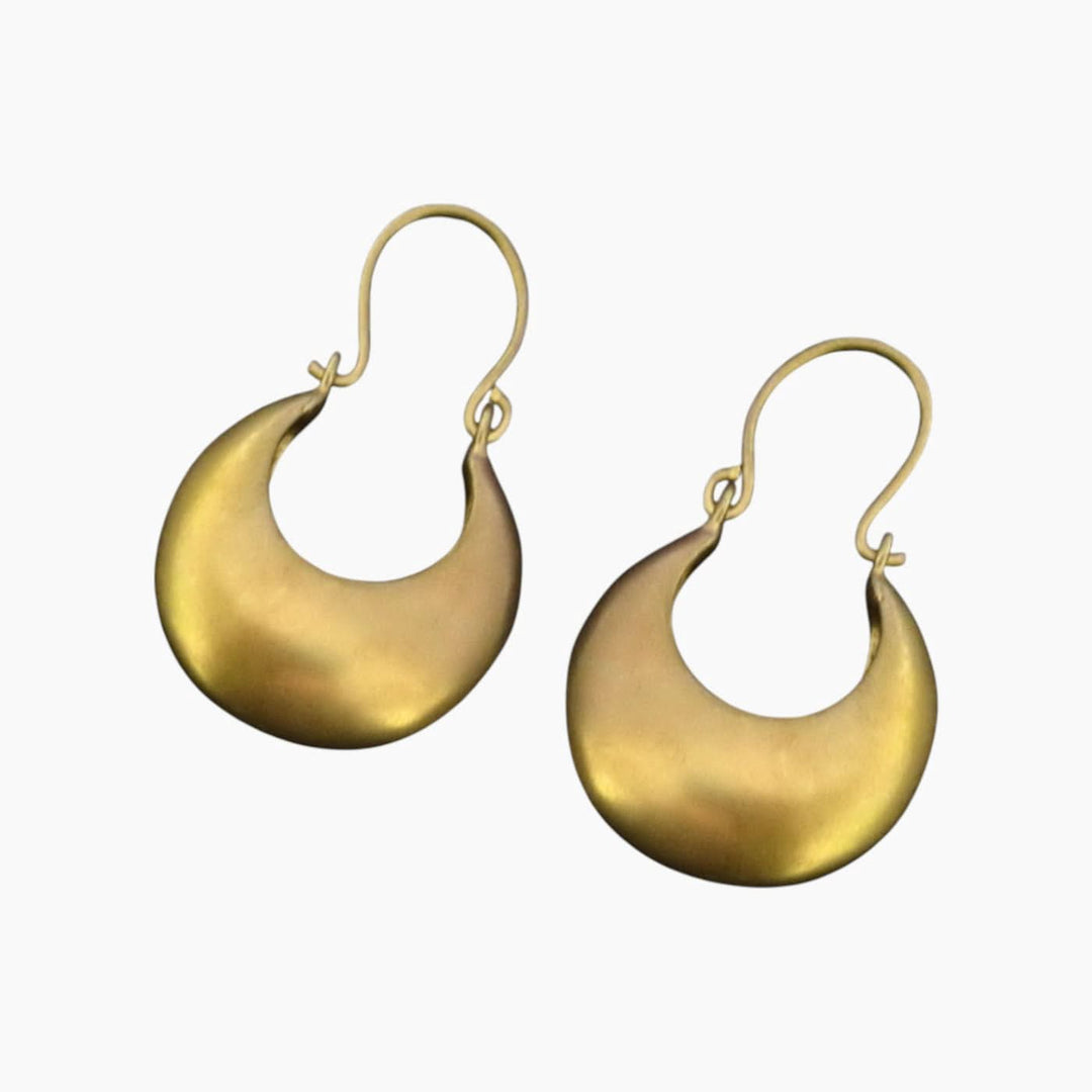 Nadia Dajani Roman Hoop Earrings