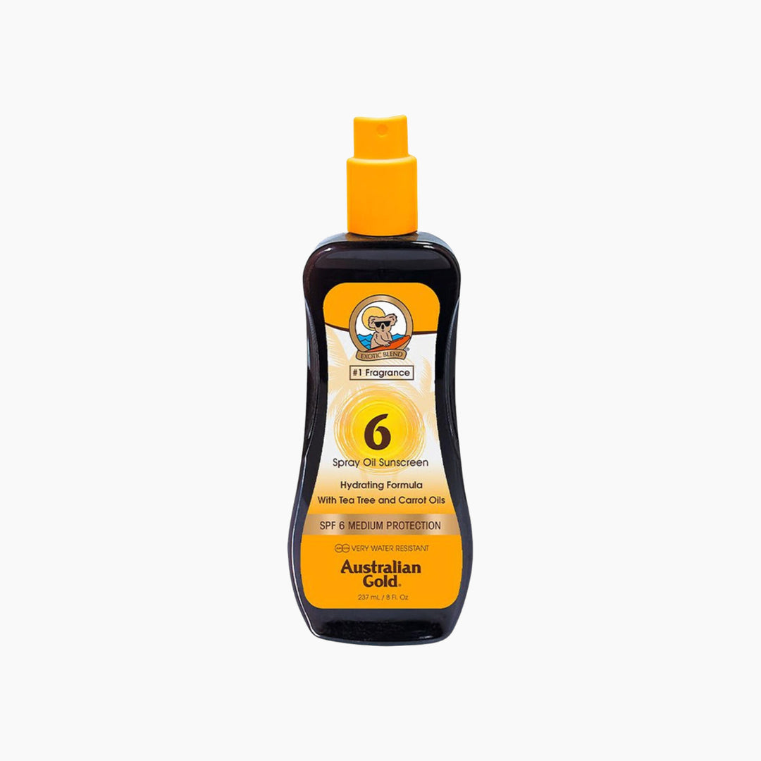 Australian Gold Spray Oil Sunscreen SPF 6 237Ml