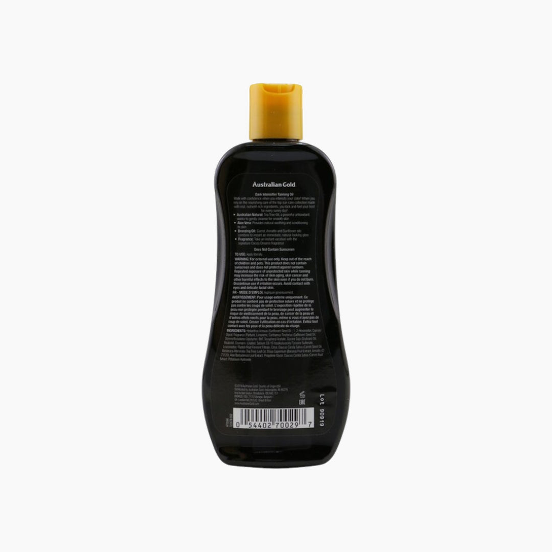 Australian Gold Dark Intensifier Tanning Oil 237Ml