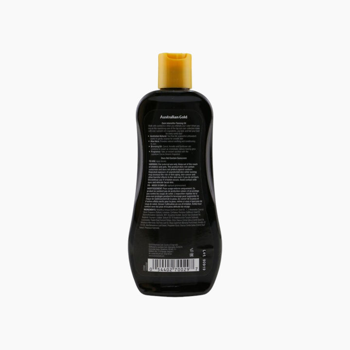 Australian Gold Dark Intensifier Tanning Oil 237Ml