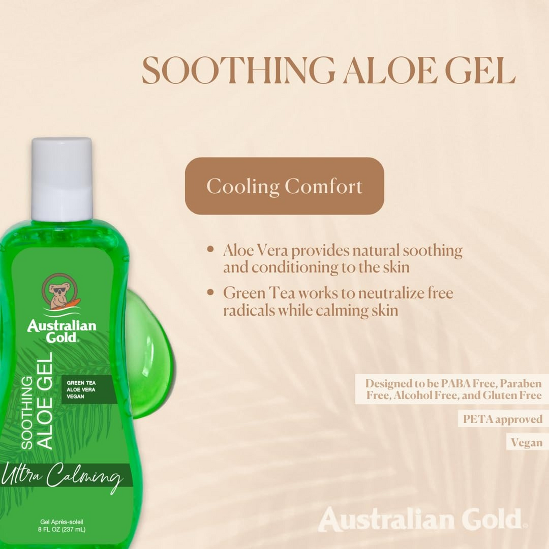 Australian Gold Soothing Aloe Gel 237Ml