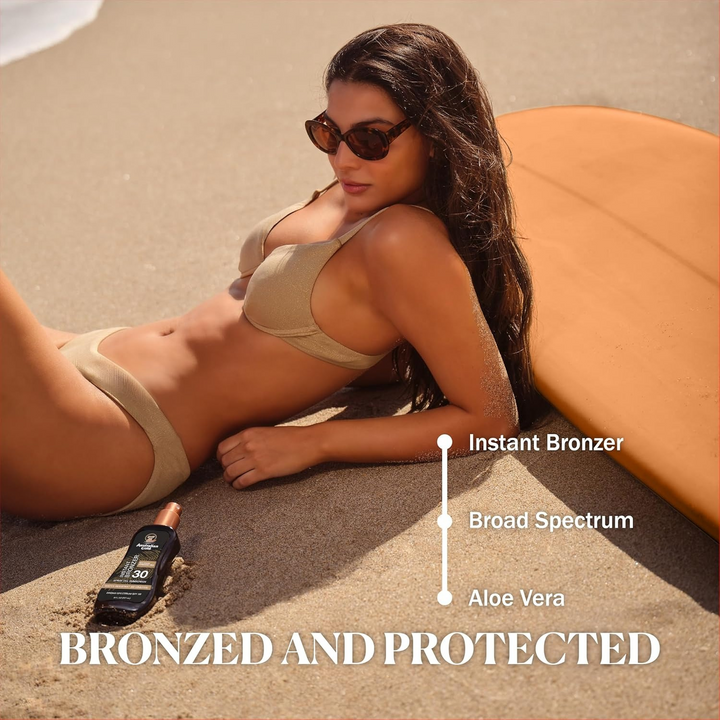 Australian Gold Spray Gel Sunscreen SPF30 Instant Bronzer 237ml
