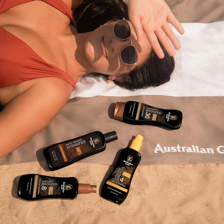Australian Gold Spray Gel Sunscreen SPF30 Instant Bronzer 237ml