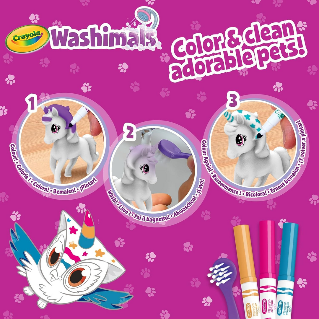 Crayola Washimals Peculiar Pets Toy