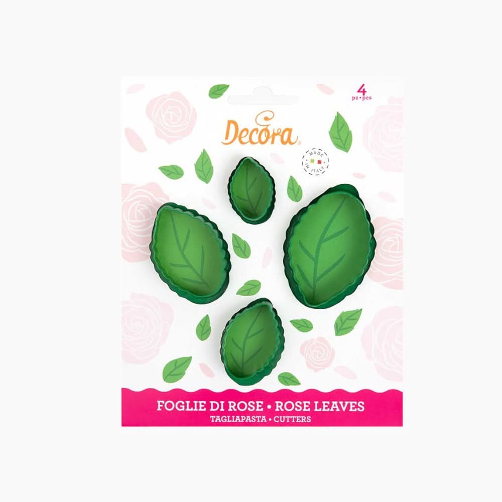 Decora Rose Leaves Cutter - HUNA