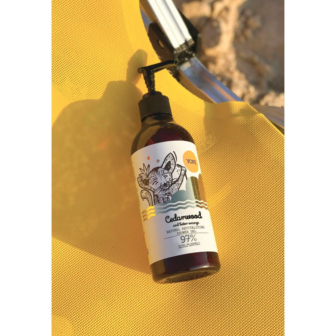 Yope Shower Gel Cedarwood and Bitter Orange