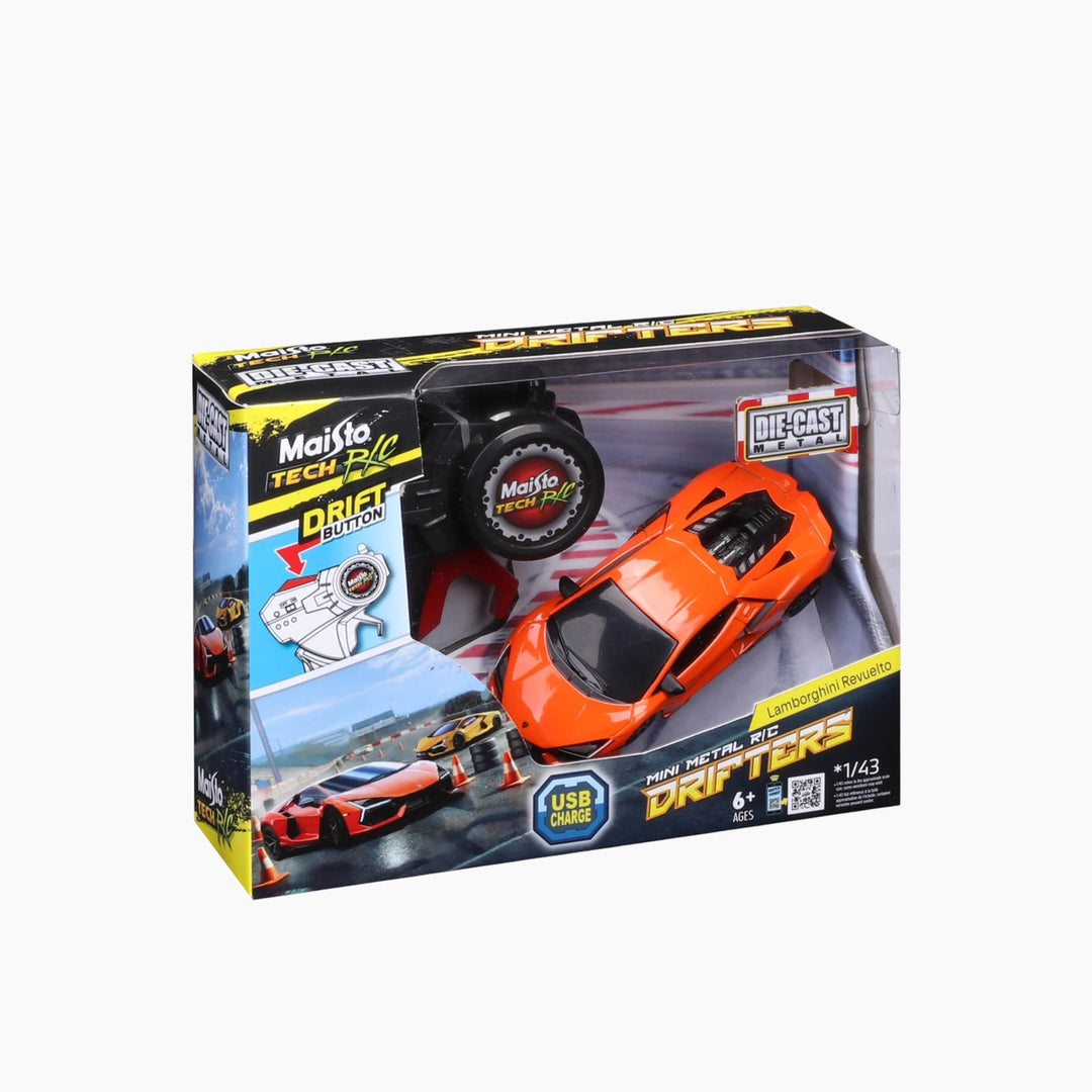 Maisto 1:43 Die Cast Drifters Rc - Lamborghini Revuelto