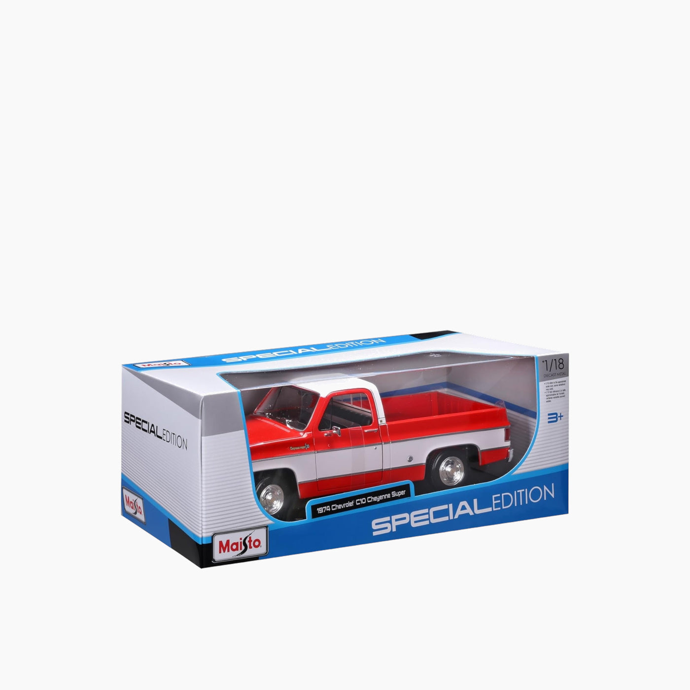 Maisto Burago Chevrolet C10 Cheyenne Super (1974) 1:18 Special Edition (B) Maisto Burago Chevrolet C10 Cheyenne Super (1974) 1:18 Special Edition (B)