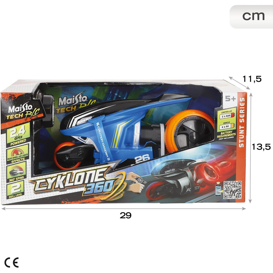 Maisto Cyklone 360 RC Vehicle - 2.4GHz