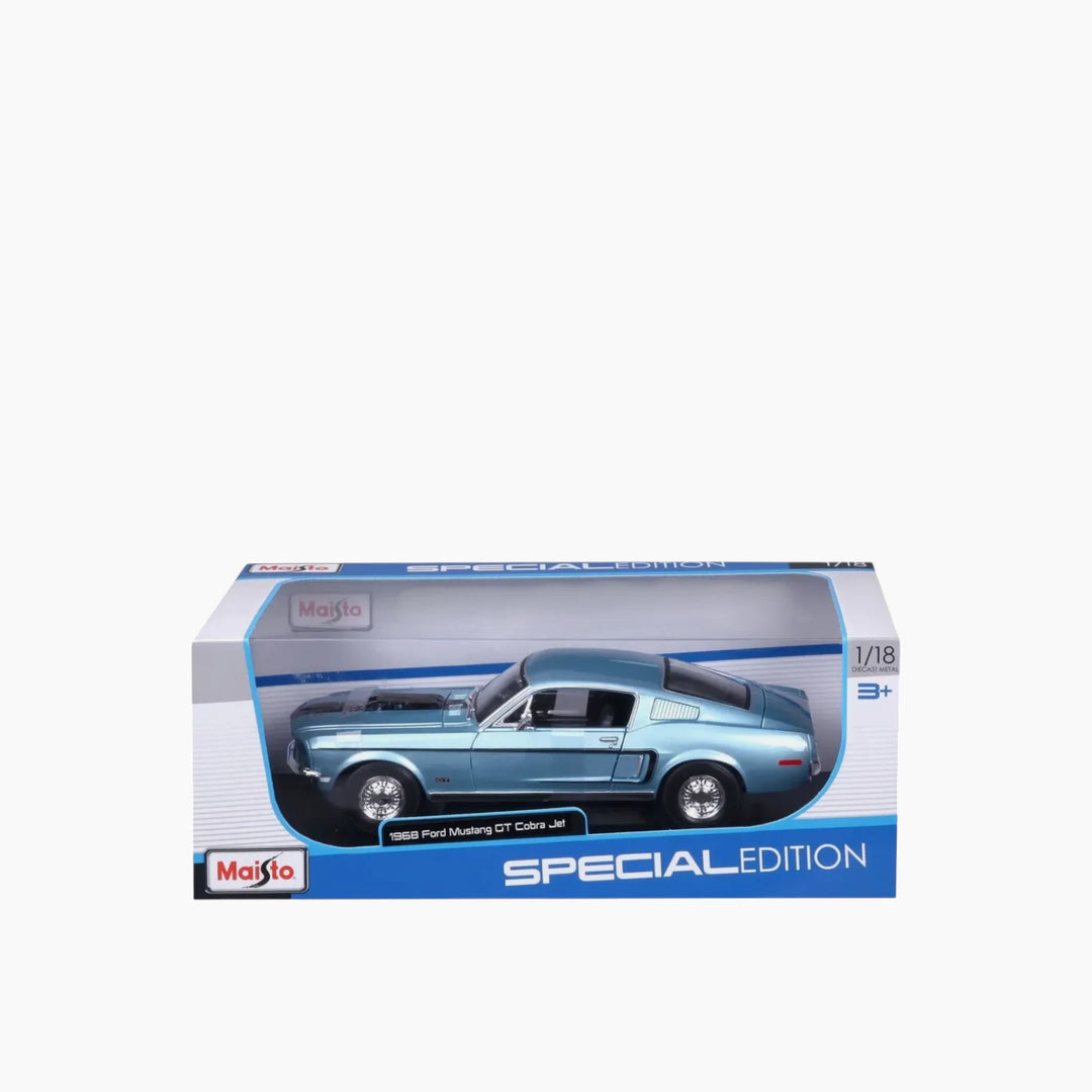 Maisto 1:18 Special Edition Ford Mustang GT Cobra Jet Fastback 1968
