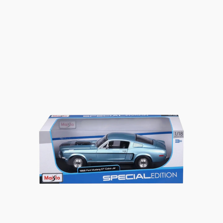 Maisto 1:18 Special Edition Ford Mustang GT Cobra Jet Fastback 1968