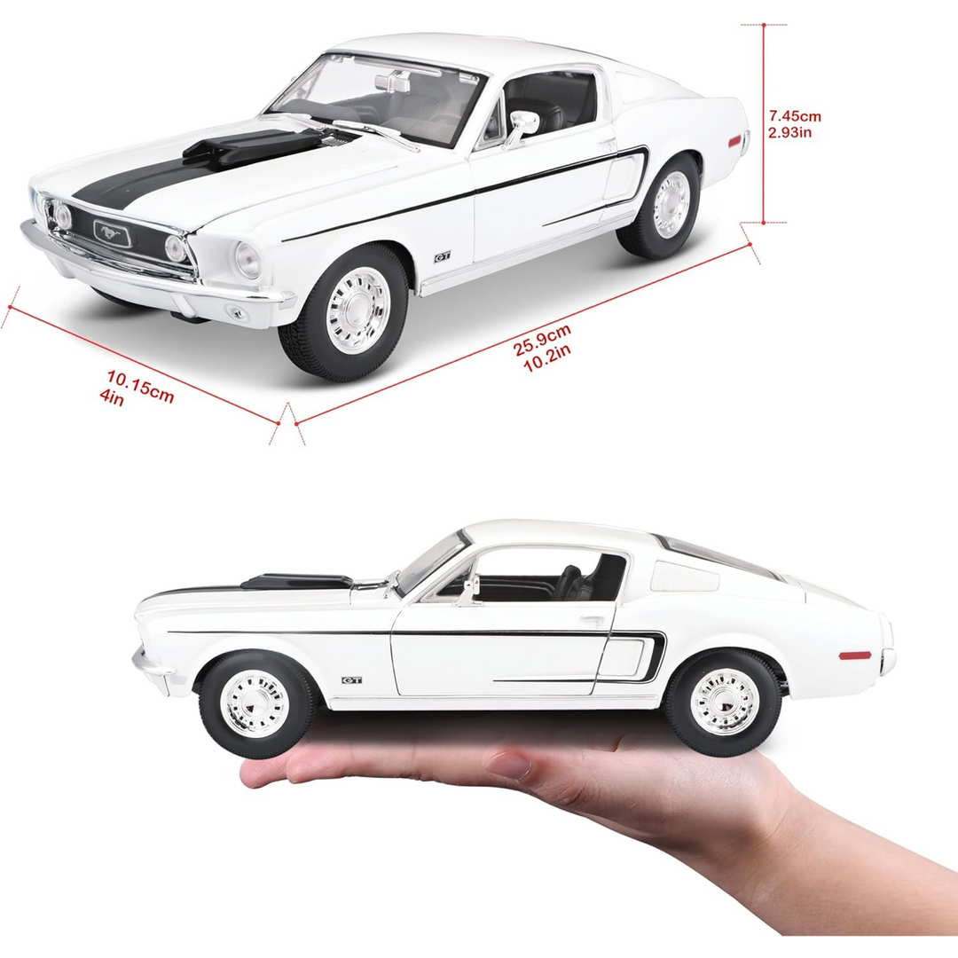 Maisto 1:18 Special Edition Ford Mustang GT Cobra Jet Fastback 1968