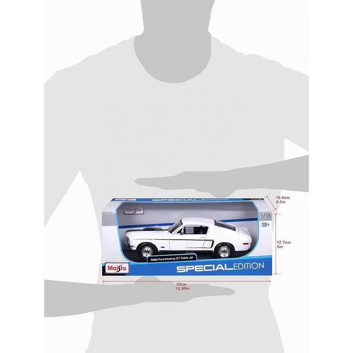 Maisto 1:18 Special Edition Ford Mustang GT Cobra Jet Fastback 1968