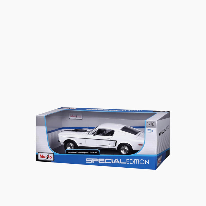 Maisto 1:18 Special Edition Ford Mustang GT Cobra Jet Fastback 1968