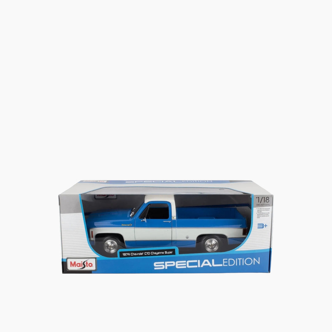 مايستو بوراجو شيفروليه C10 شيان سوبر (1974) إصدار خاص 1:18 (B)