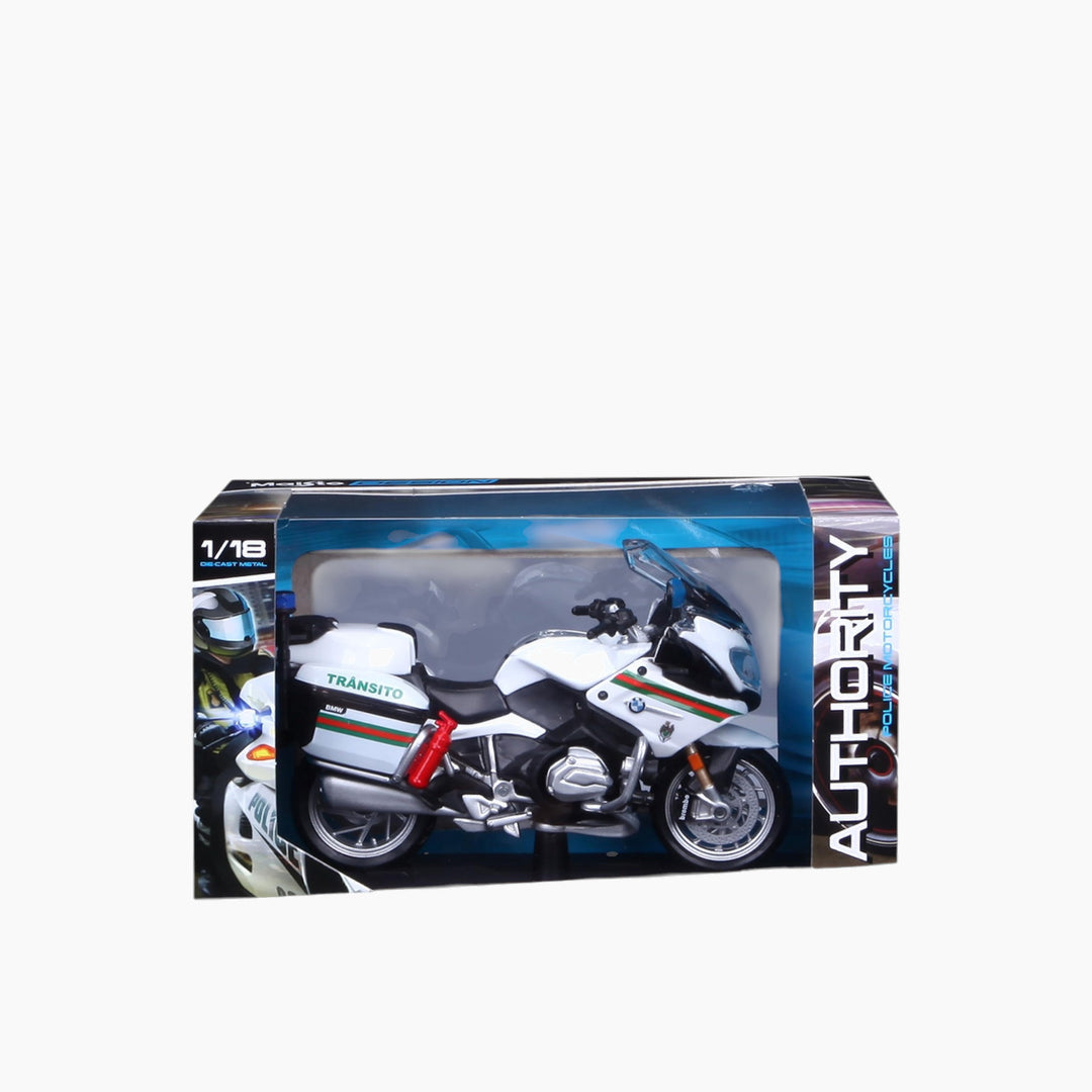 Maisto 1:18 Authority Police Motorcycles - 18Pcs