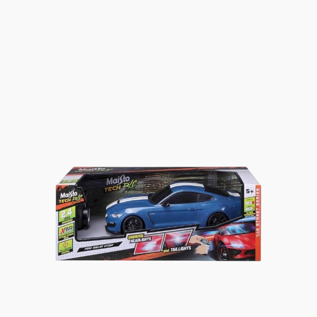 مايستو بوراجو فورد شيلبي GT350 1:14 RC (2.4 جيجاهرتز، شاحن USB متضمن)