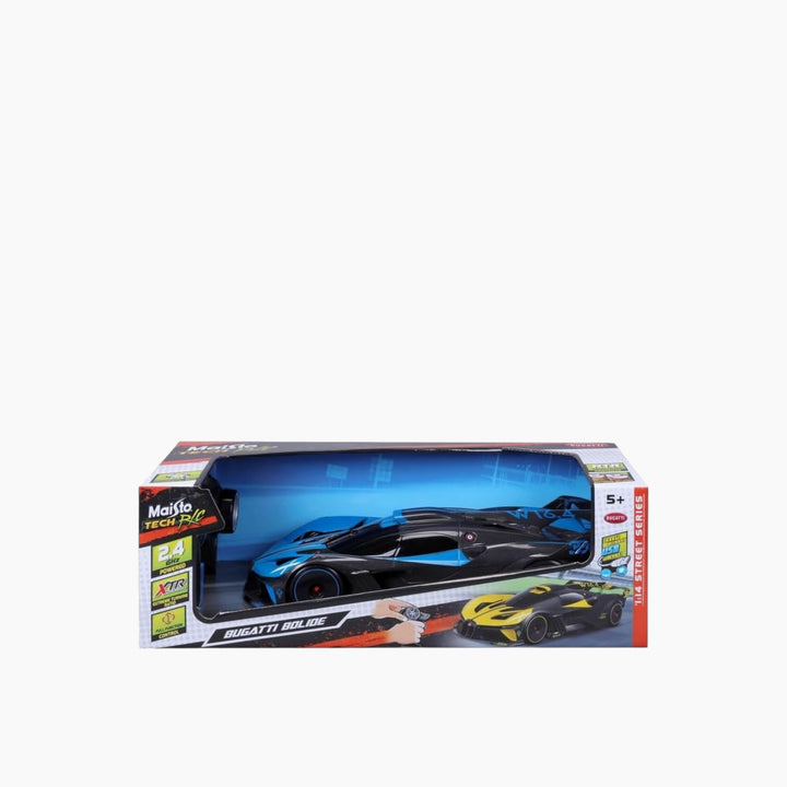 Maisto 1:14 RC Bugatti Bolide - 2.4GHz, 3.2V, 360mAh, USB Charger