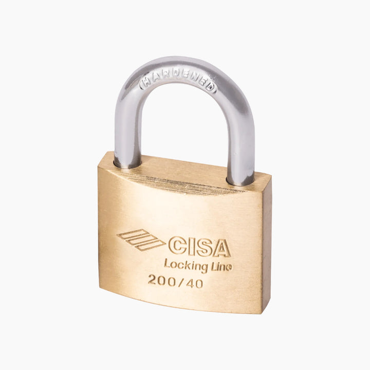 Cisa Brass Padlock - 40mm