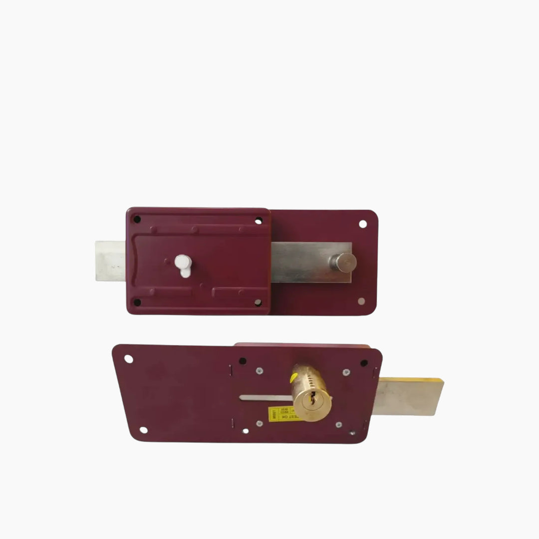 Cisa Portoncino Rim Lock - Deadbolt &amp; Latch, 70mm Backset, Right