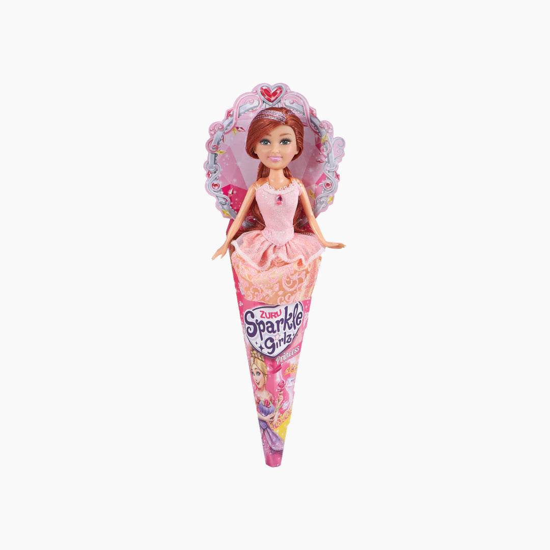 10.5" princess doll in cone packaging