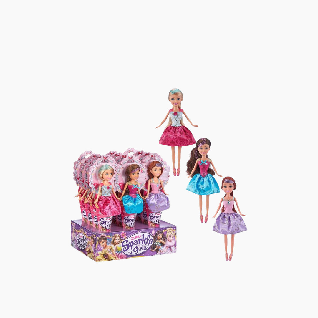 10.5" princess doll in cone packaging
