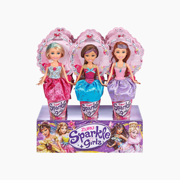 Zuru Sparkle Girlz 10.5" princess doll in cone packaging