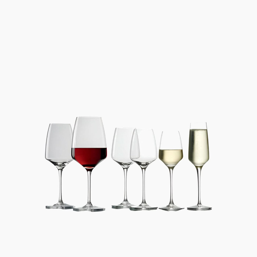 WMF Transparent Divine Flute Glass set of 6 pieces
