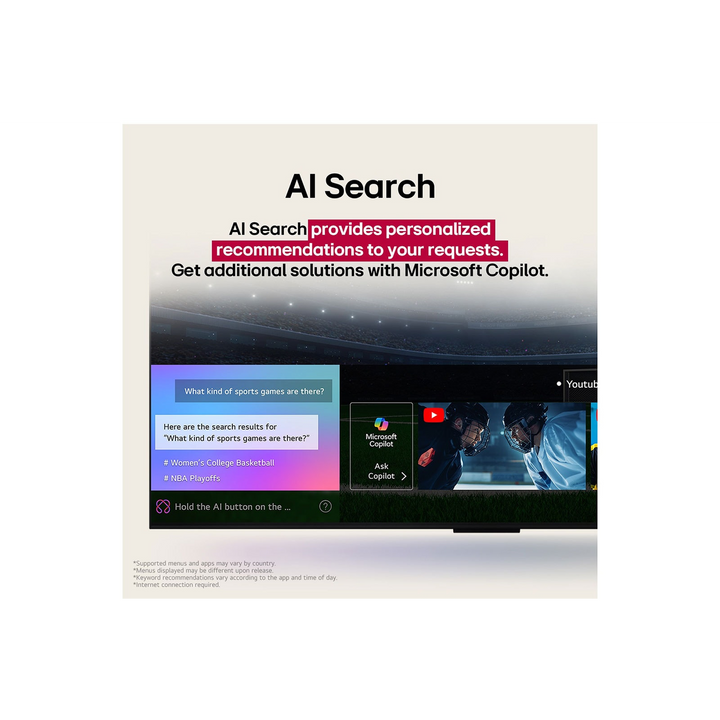 LG 100 inch QNED Evo MiniLED 4K 120Hz Smart TV AI Magic