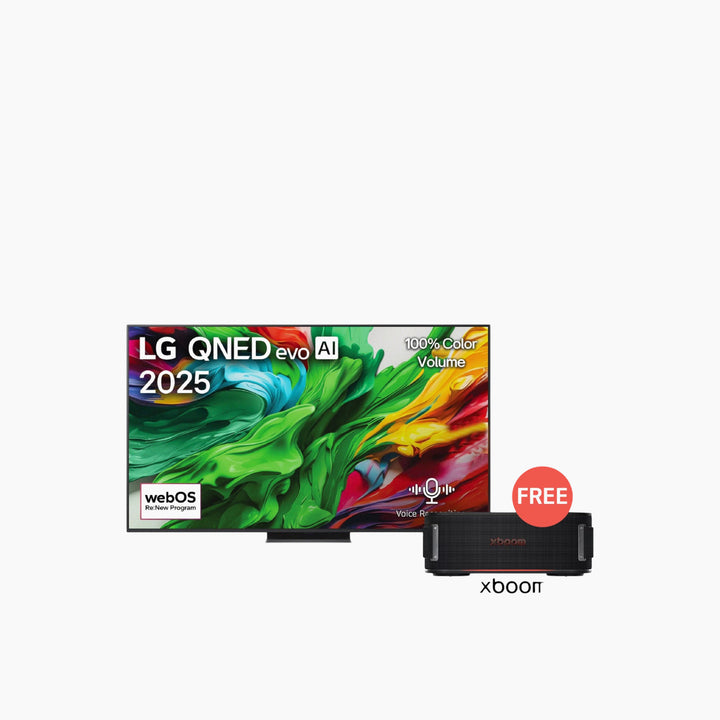 LG 100 inch QNED Evo MiniLED 4K 120Hz Smart TV AI Magic