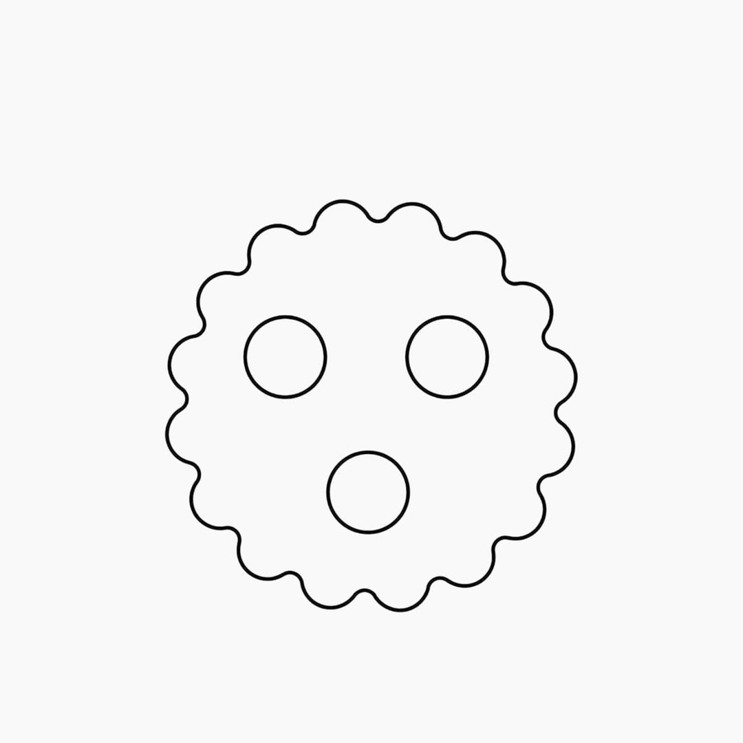 WMF Linzer 3 Holes Cookie Cutter