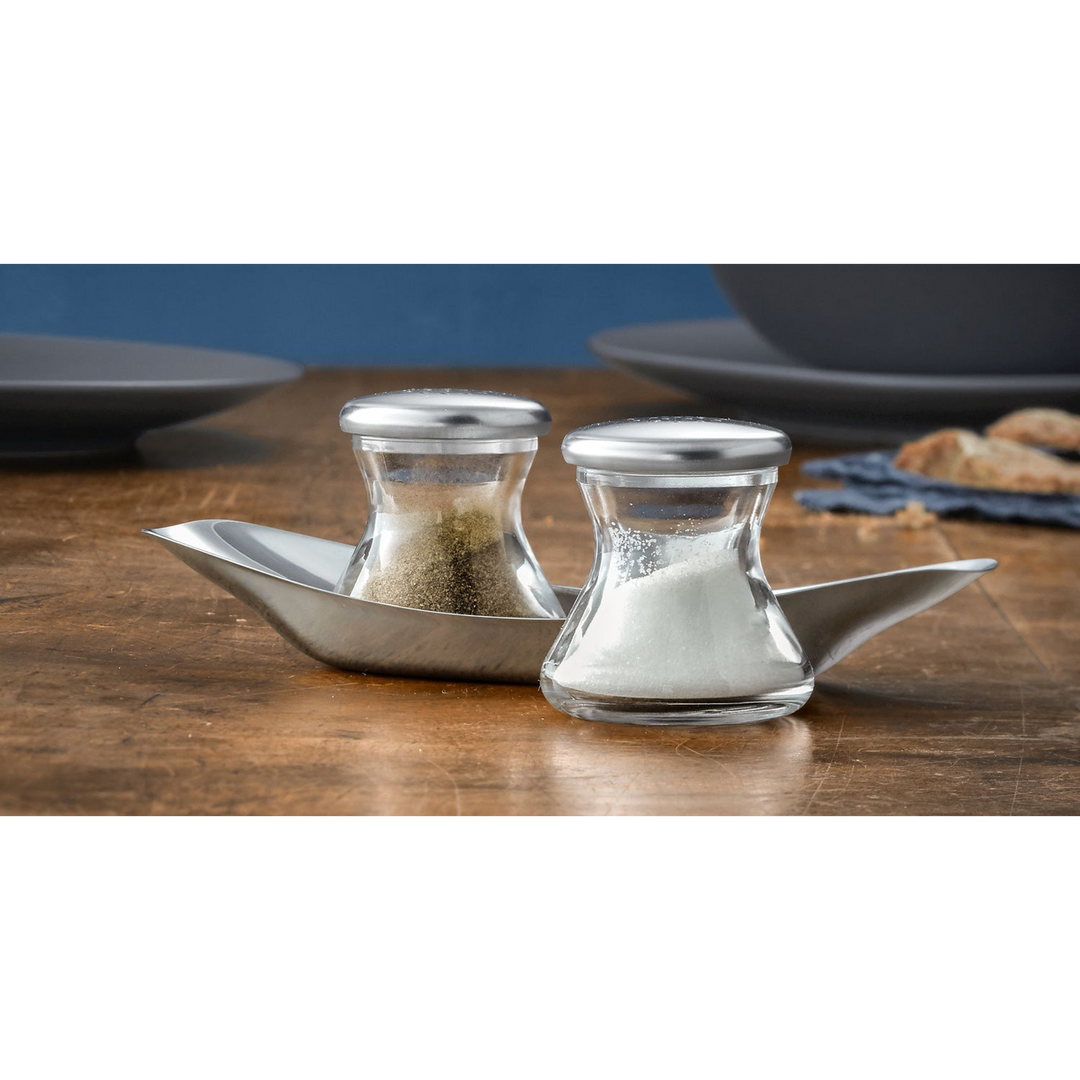 WMF Wagenfeld Salt &amp; Pepper Shaker Set