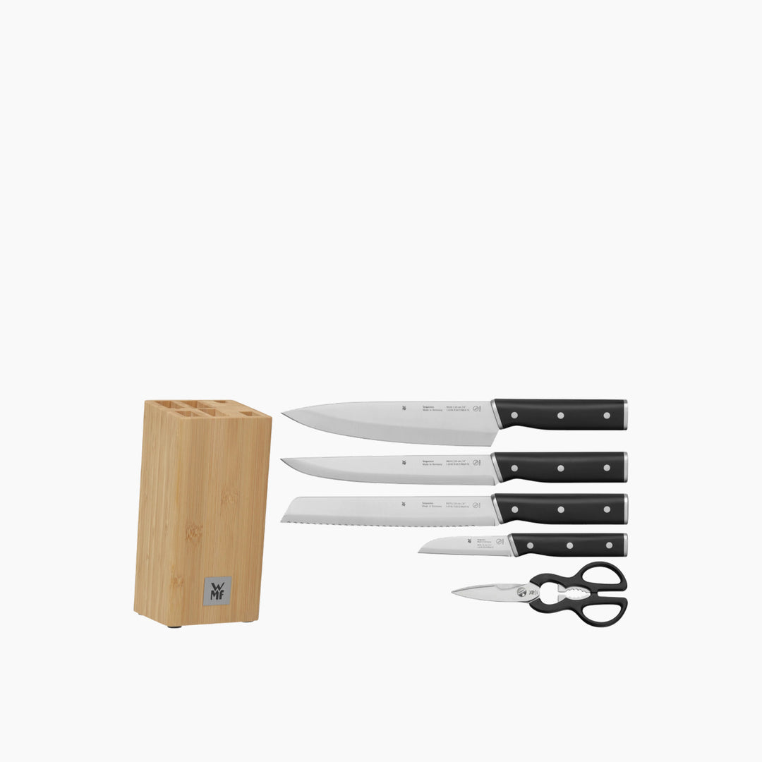 Alfi Sequence Block Knives Set 6 Pieces - HUNA