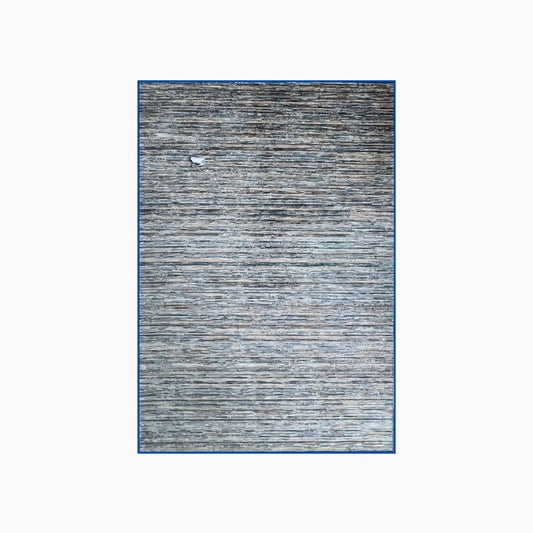 Spazio Home Contemporary Grey Stripes Rug