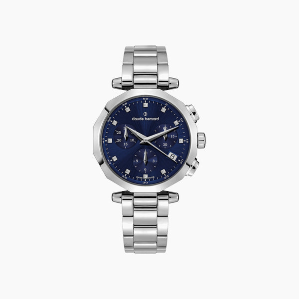 Claude Bernard Dress Code Chronograph Women's Watch