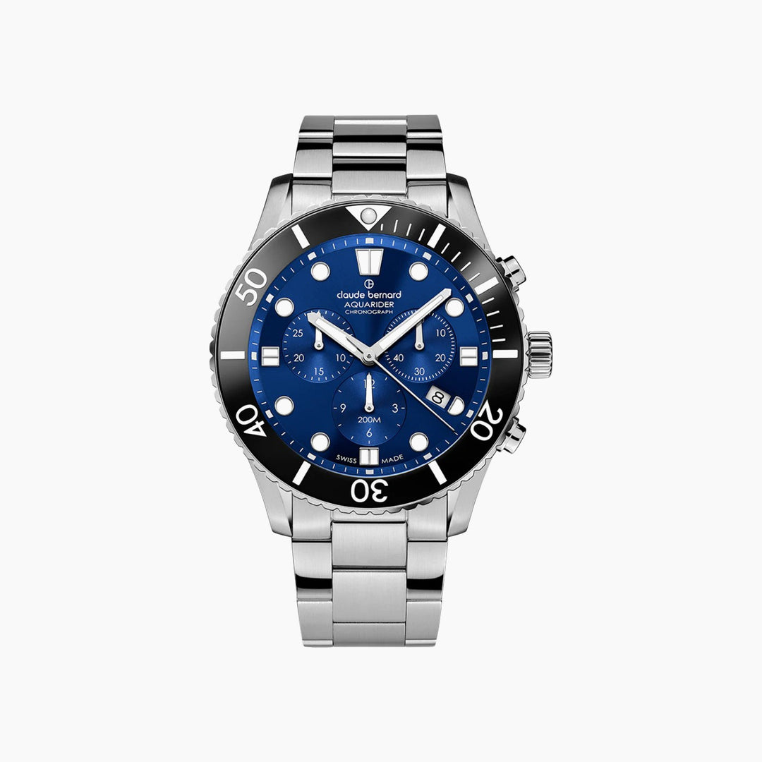 Claude Bernard Aquarider Chrono Watch