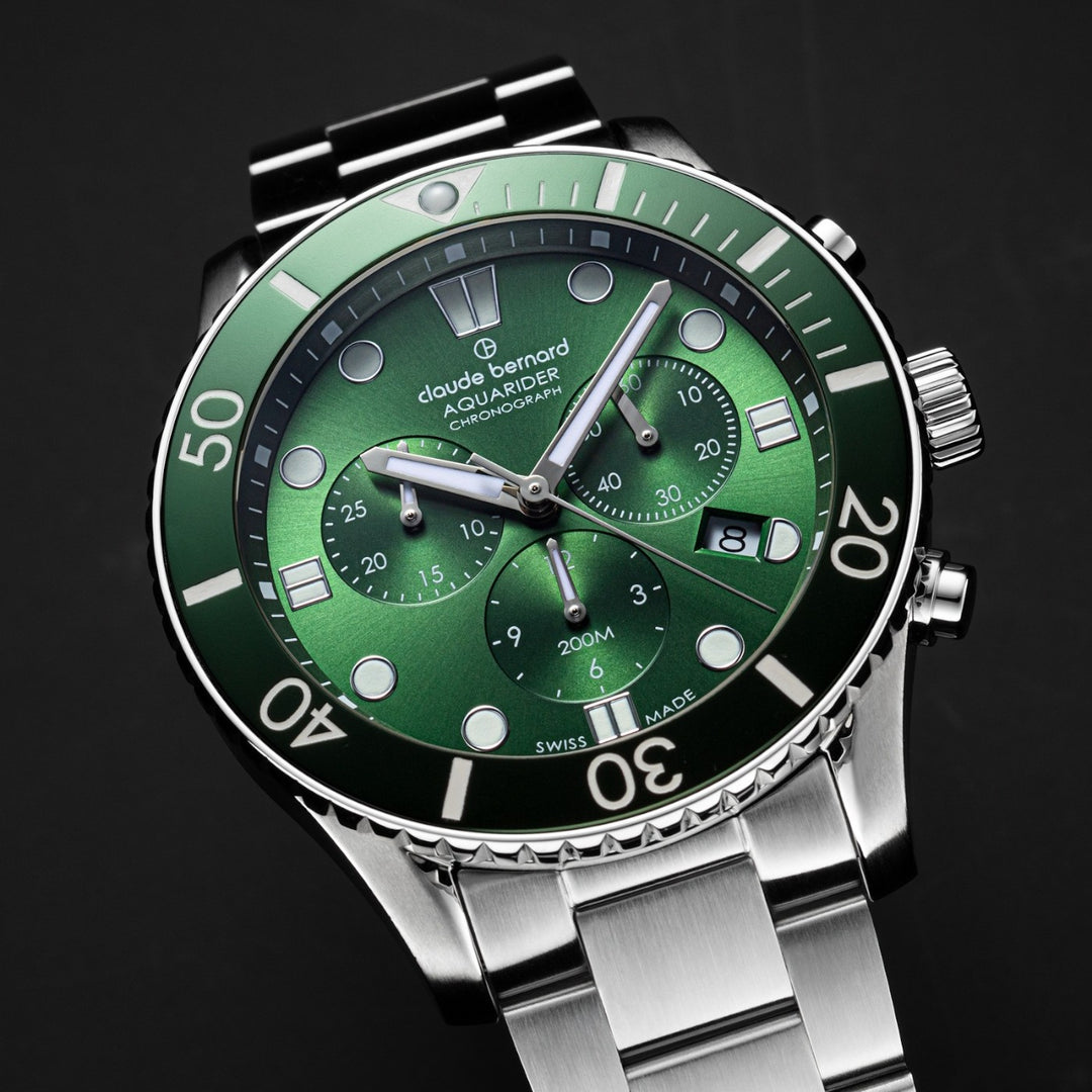 Claude Bernard Aquarider Chrono Watch