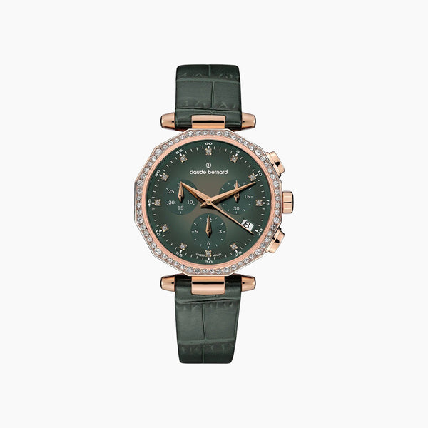 Claude Bernard Dress Code Chronograph Women's Watch