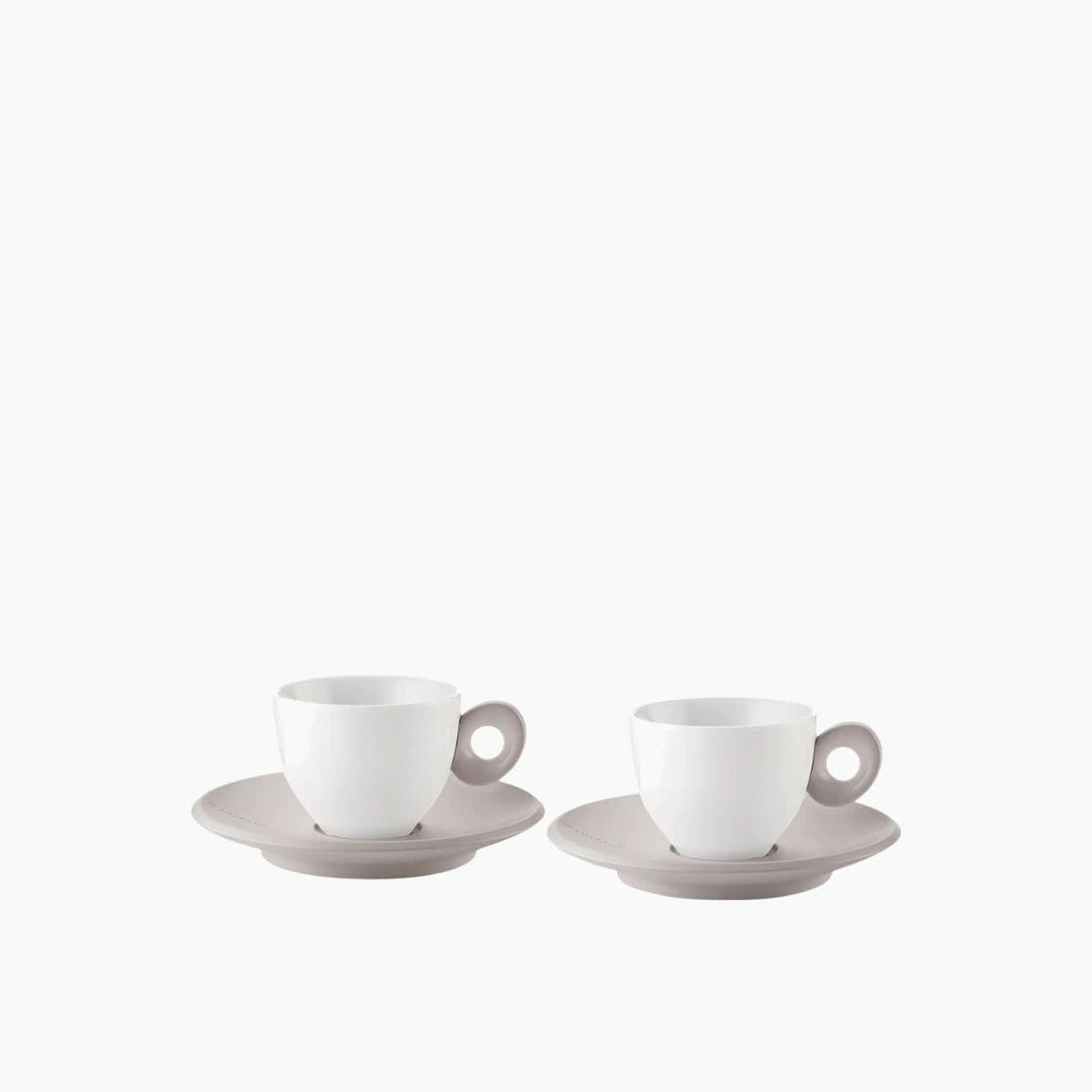 Guzzini Espresso Cups With Saucer Set