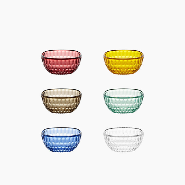 Guzzini Vanity Bowl Set 12cm Multi Color 6Pieces