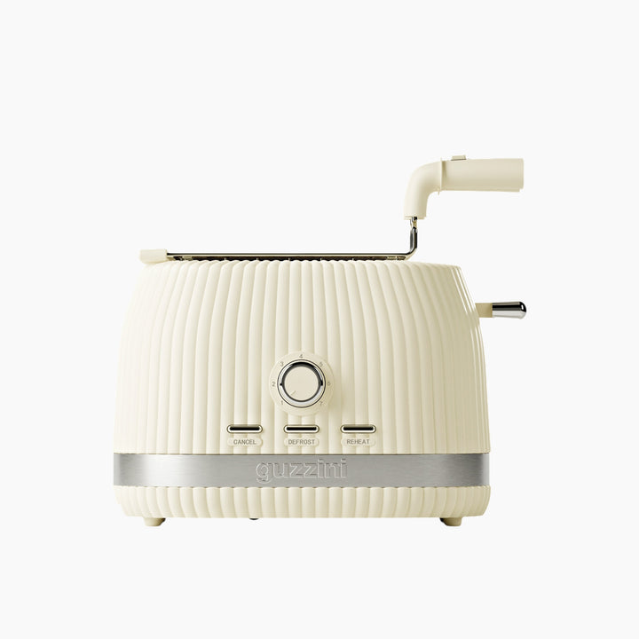 Guzzini Toaster With Tongs Cream 800Watt
